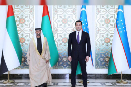 alt="Mohammed bin Rashid and Uzbekistan President Discuss Bilateral Cooperation"