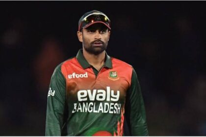 alt="Bangladesh Star Tamim Iqbal Retires from International Cricket"