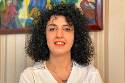 alt="Nobel Laureate Narges Mohammadi"