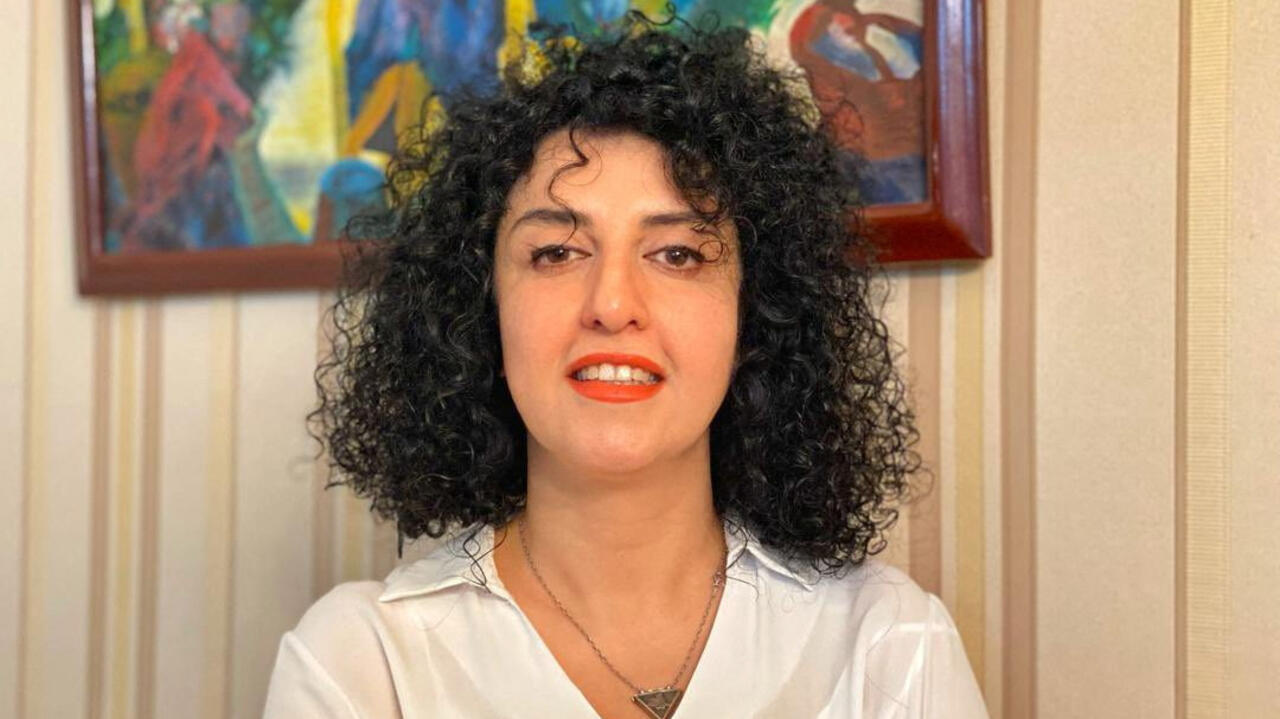 alt="Nobel Laureate Narges Mohammadi"