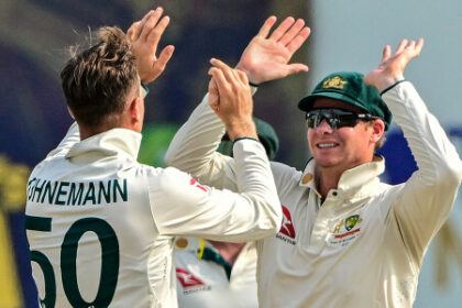 alt="Australia on Brink of Sri Lanka Test Series Sweep"