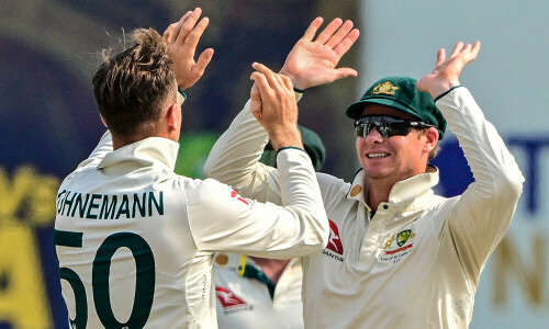 alt="Australia on Brink of Sri Lanka Test Series Sweep"