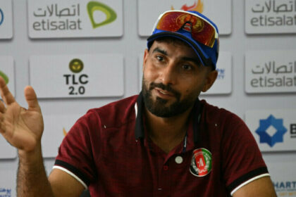 alt="Afghanistan Skipper Shahidi Brushes off Boycott Calls for Champions Trophy"