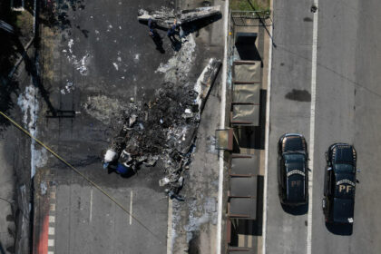 alt="Tragedy in Brazil: Plane Crashes Into Bus on Sao Paulo Street, Killing Two"