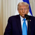 alt="Trump Suggests U.S. Control Over Gaza, Middle East Leaders React"