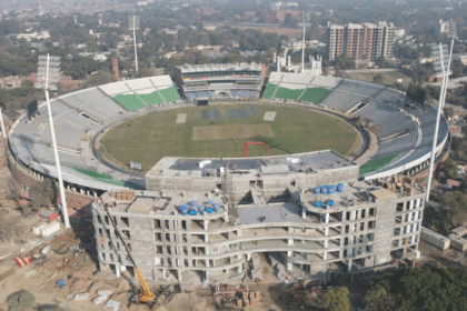 alt="Pakistan Unveils Renovated Stadium Ahead of Champions Trophy 2025"