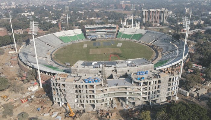 alt="Pakistan Unveils Renovated Stadium Ahead of Champions Trophy 2025"