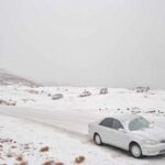 alt="Saudi Arabia Hit by Cold Wave as Temperatures Fall Below Zero"