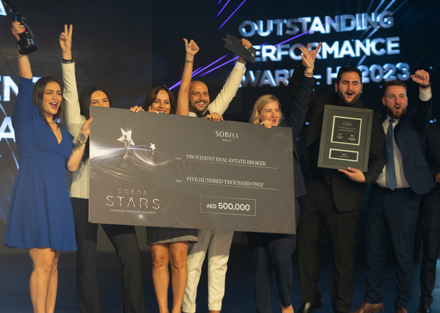 alt="Allegiance Real Estate Earns Top 5 Spot at Sobha Stars Awards"