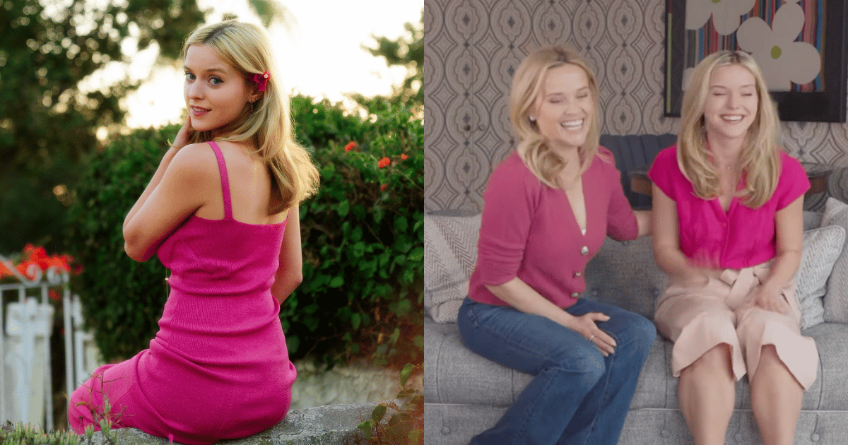 alt="Reese Witherspoon Introduces Lexi Minetree as Young Elle Woods in Legally Blonde Prequel"