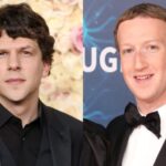 alt="Jesse Eisenberg Attacks Mark Zuckerberg for Facebook Rollback of Fact-Checking"