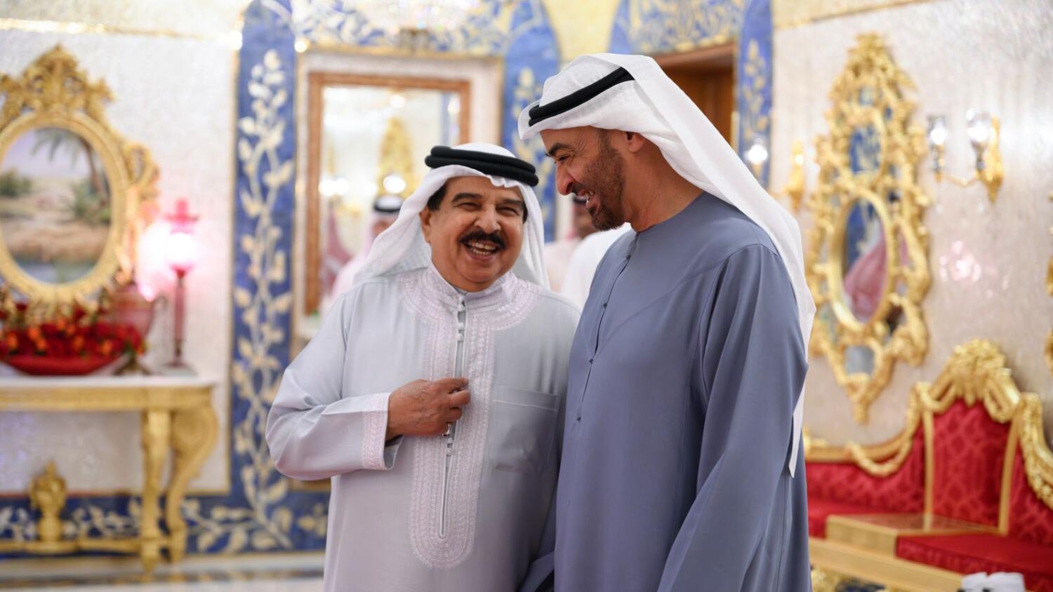 alt="UAE President, Bahrain’s King Strengthen Ties in Abu Dhabi Meeting"