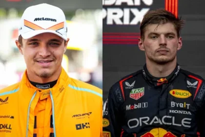 alt="Lando Norris Prepares for Ferocious Fight With Verstappen in F1 Championship Contention"