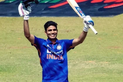 alt="Shubman Gill Shines as India Defeats England in ODI Opener"