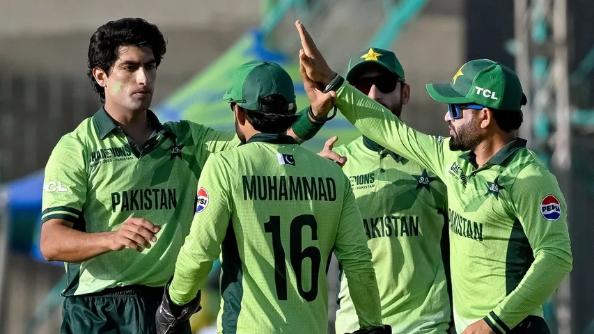 alt="Champions Trophy: India Are Strong but Beatable, Says Pakistan’s Khushdil Shah"