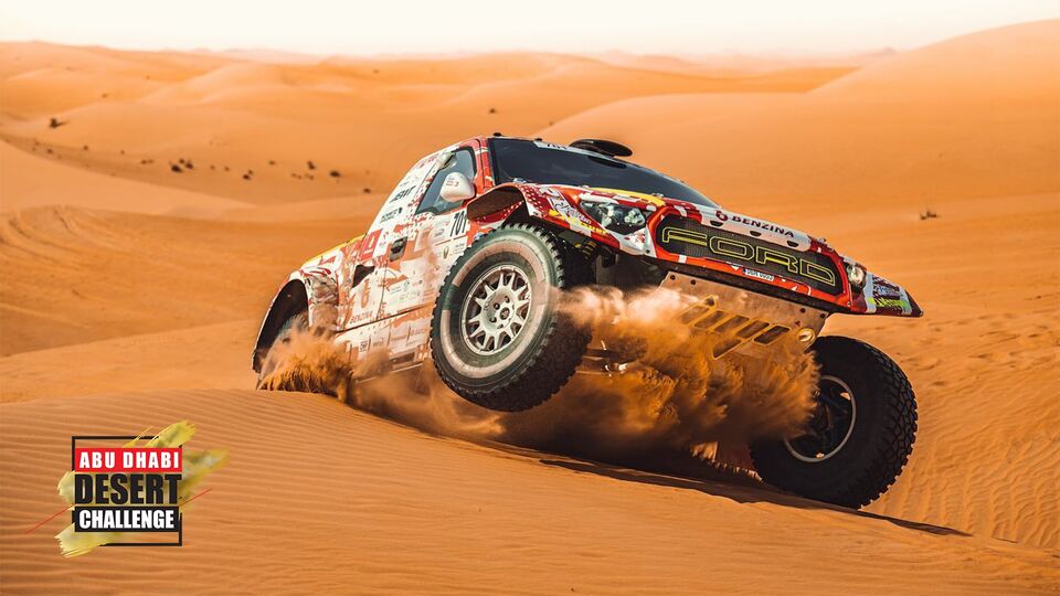 alt="Abu Dhabi Desert Challenge: Drivers To Tackle Legendary Route"