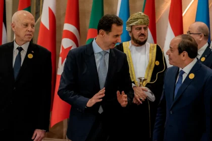 alt="Syria's Assad Invited to Arab League Summit as EU Relaxes Sanctions"