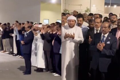 alt="Lulu Chairman Yusuffali Leads Employee’s Funeral, Viral Video Touches Hearts"