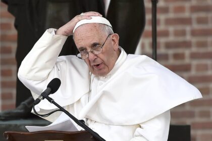 alt="Pope Francis' Health Improving, Vatican Confirms After Restful Night"