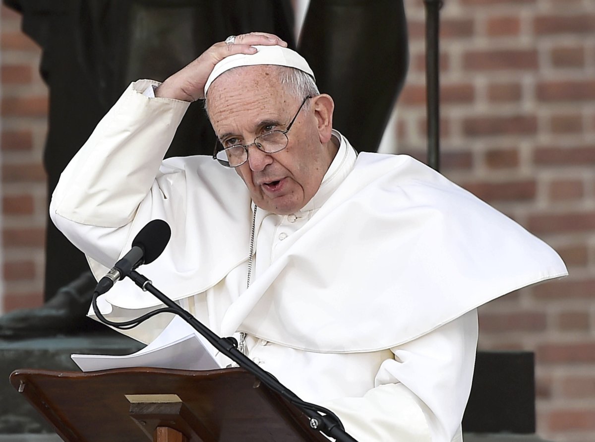 alt="Pope Francis' Health Improving, Vatican Confirms After Restful Night"