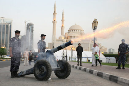 alt="Sharjah Police Reveal 10 Iftar Cannon Firing Points for Ramadan"