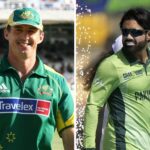 alt="Brad Hogg Under Fire for Taunting Pakistan Captain Rizwan's English'