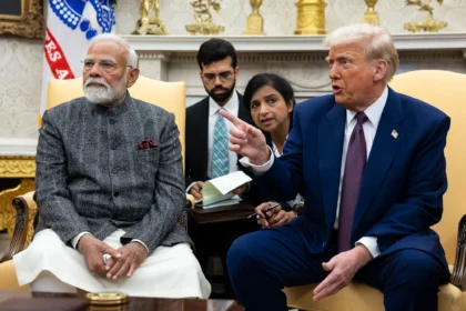 alt="Trump Criticizes India's 'Very High' Tariffs as Modi Tries to Secure Quick Relief"