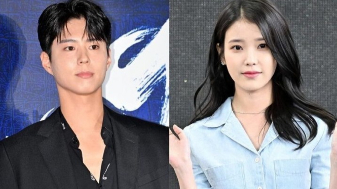 alt="See Park Bo-gum Go Weak for IU's Smart Disguise in Viral Radio Prank"