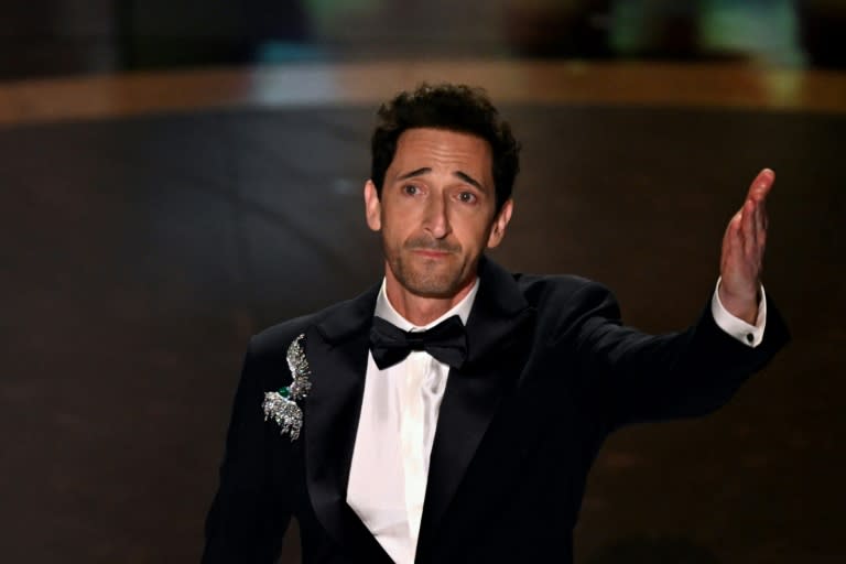 alt="Adrien Brody Breaks Oscars Speech Record Amid Ratings Decline"