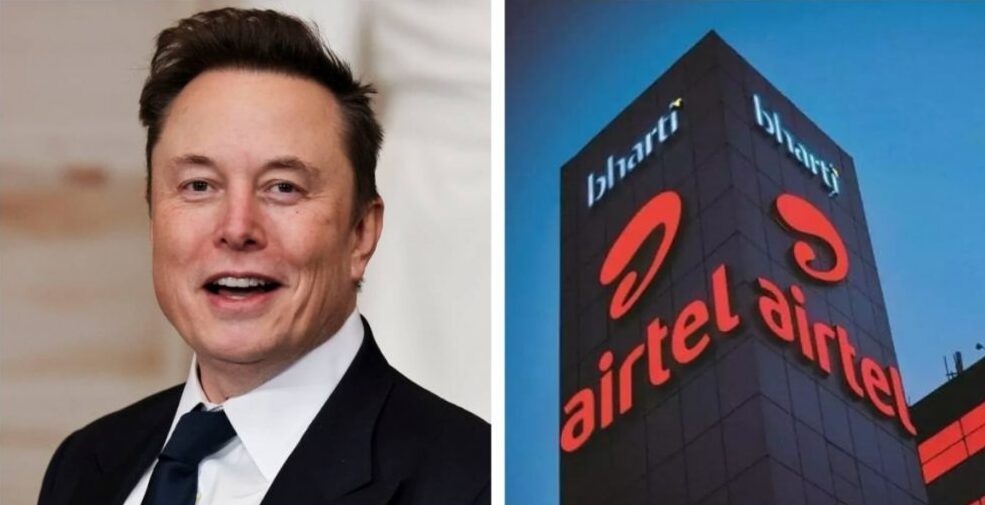 alt="Airtel Partners with Musk's SpaceX to Launch Starlink in India"