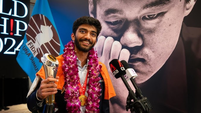 alt="India's Gukesh Reaches No. 3, Praggnanandhaa Back in Top 10 in FIDE Rankings"