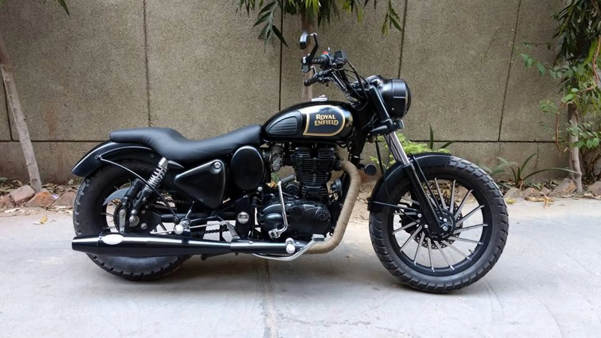 alt="Police Clamp Down on Modded Bullet Motorcycles in Jind Haryana"