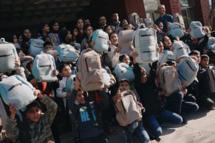 alt="Sheikh Mohammed Hails Emirates' Schoolbag Initiative for World's Children's Relief"