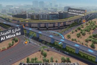 alt='New Dubai Bridge Reduces Travel Time between Jumeirah and Al Mina"