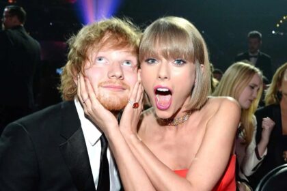 alt="Ed Sheeran Opens Up About Longtime Friendship with Taylor Swift"