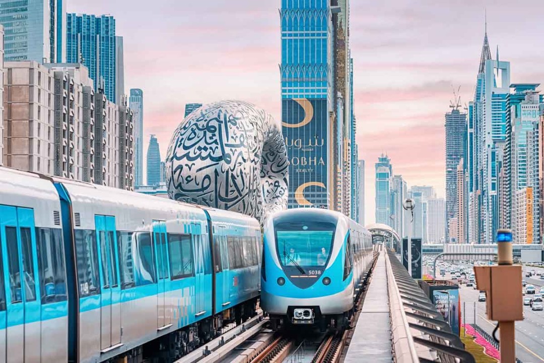 alt="Dubai Metro Blue Line to Revolutionize City Transit by 2029"