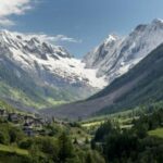 alt="A glacier collapse in Switzerland prompts evacuation, flood concerns, and a continuous search."