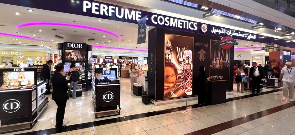 alt="Dubai Duty Free Smashes April Sales Record for Perfumes, Gold, and Viral Chocolate"