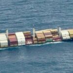 alt="Cargo Mayhem: Kerala Shores Witness MSC ELSA 3 Containers Wash Up"