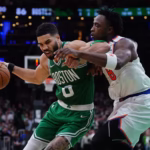 alt="Celtics Collapse: Boston Allows Two 20-Point Leads to Evaporate vs. Knicks"