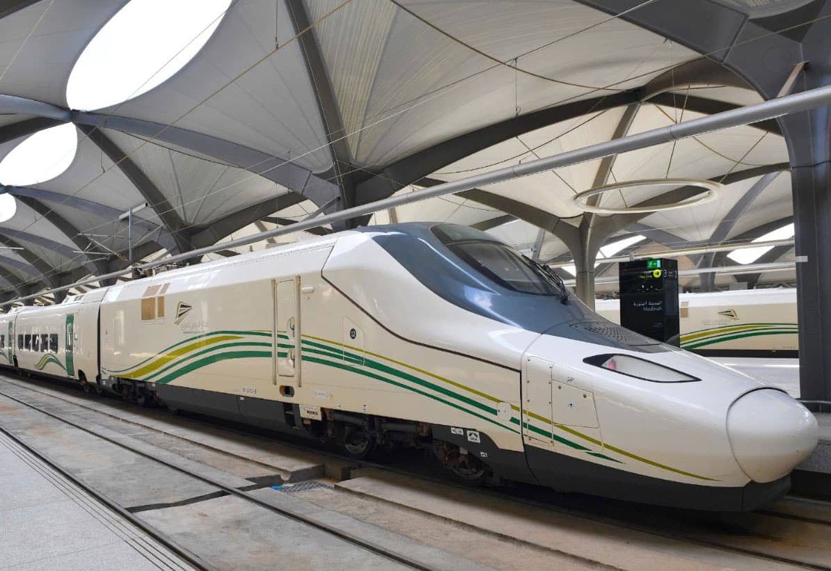 alt="Haramain High-Speed Railway Gives Hajj 2025 Pilgrims 50% Discount"