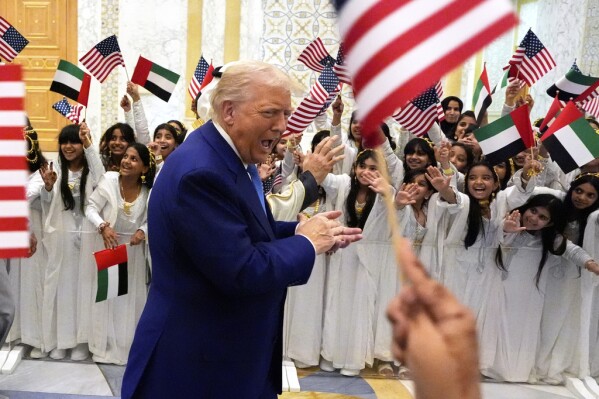 alt="Trump Lands in Abu Dhabi: AI Mega-Deal Comes Under Spotlight"