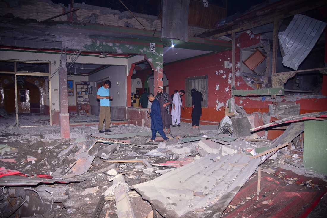 alt="India-Pakistan Conflict: Intense Photos Record War's Destruction Aftermath"