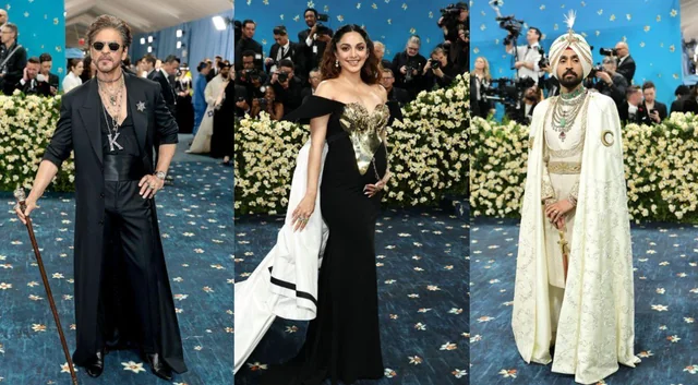 alt="Kerala Couple Designs Viral Met Gala Carpet for A-List Stars"