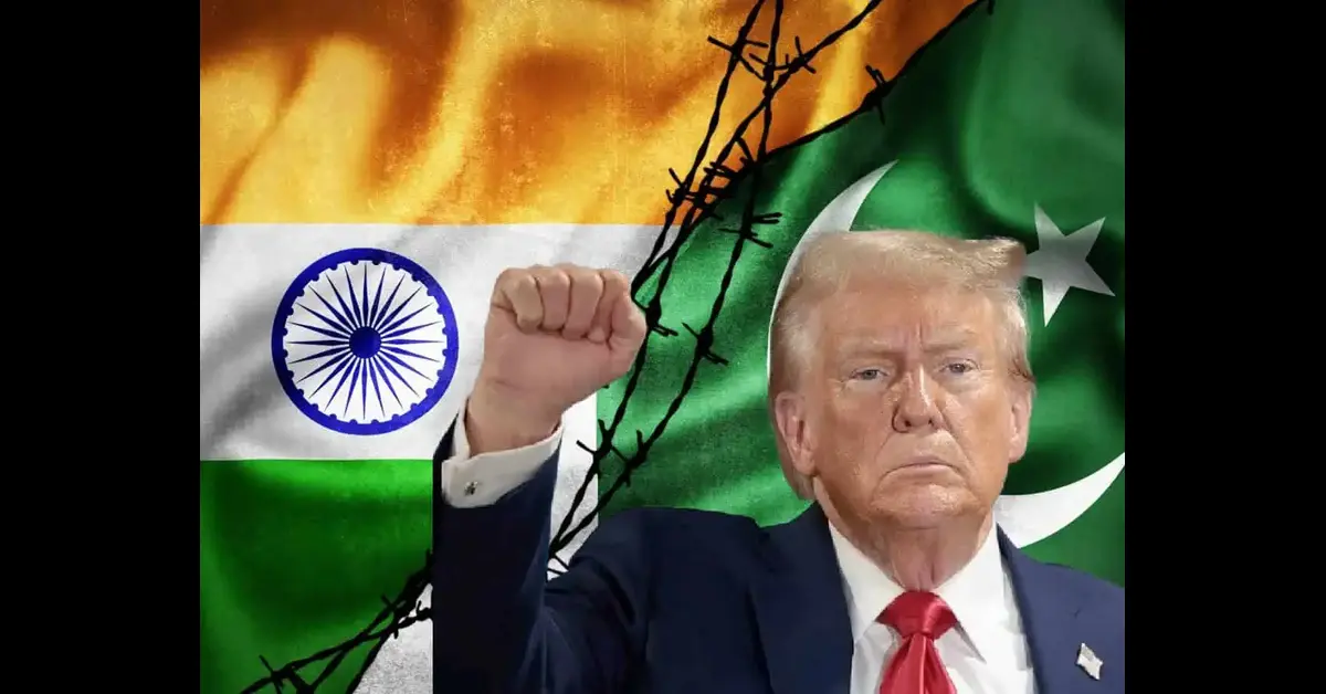 alt="Trump Declares 'Full, Immediate' Ceasefire as India-Pakistan Tensions Rise"