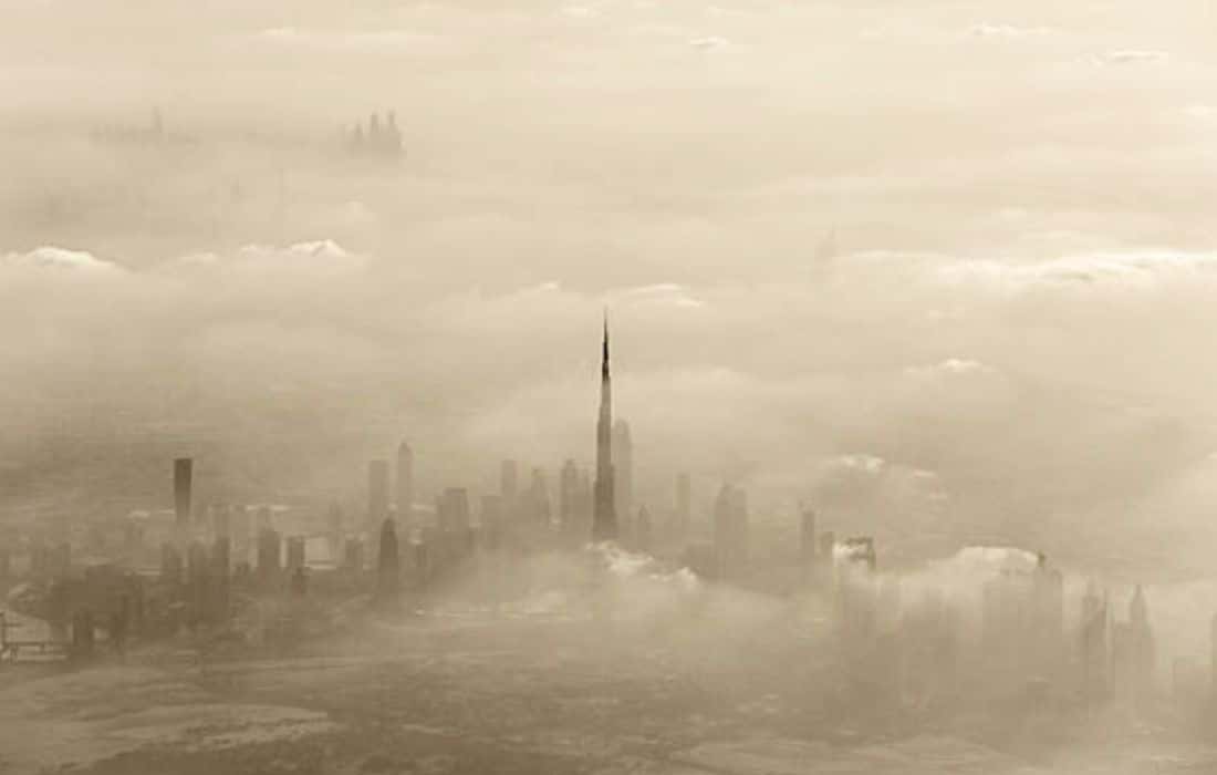 alt="Dust Storms, Strong Winds Pound UAE; Public Asked to Stay Safe"