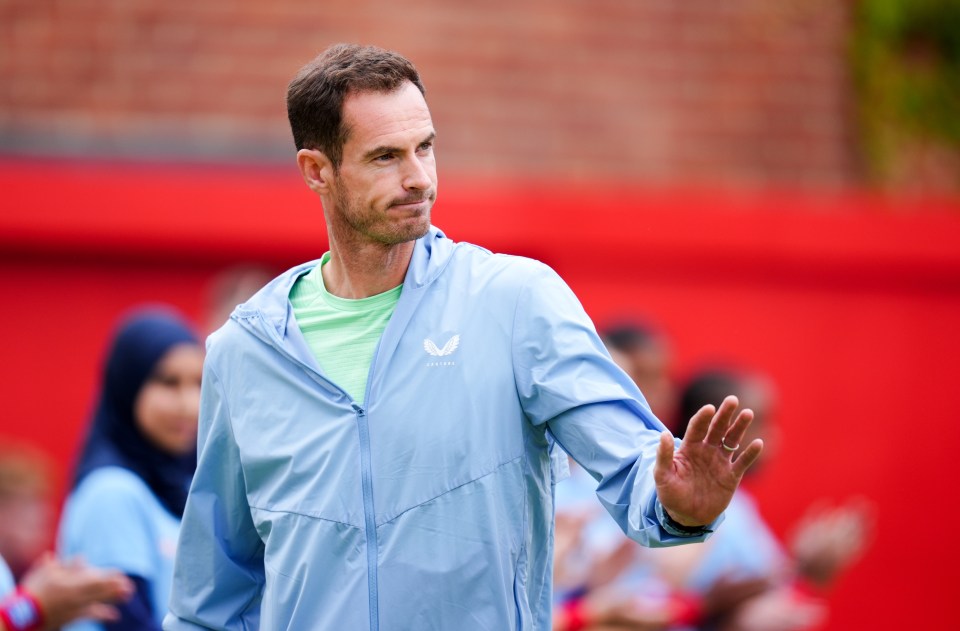 alt="Andy Murray Checkmated at Home — By His 5-Year-Old Son!"