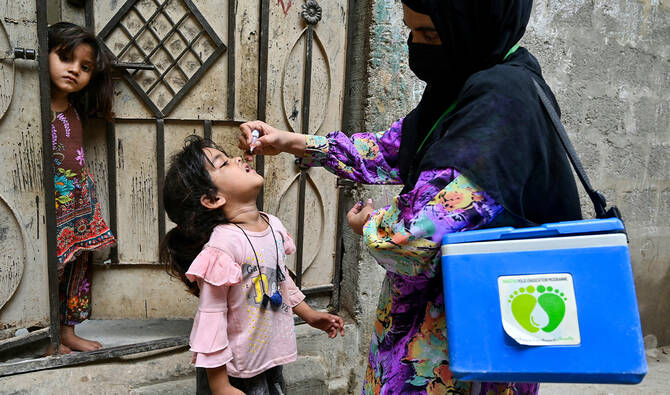 alt="Setback in Polio Eradication: First Case in 7 Years Report from Northern Pakistan"