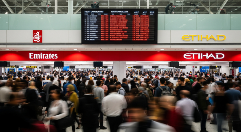 alt="Israel-Iran Conflict: Complete List of Cancelled and Rerouted Flights in the Face of Rising Tensions"
