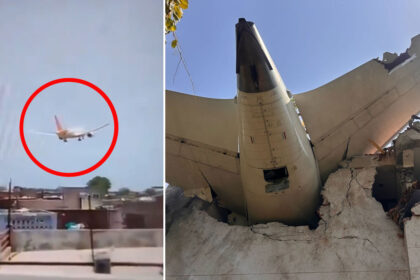 alt="Eyewitnesses Describe Horror of Ahmedabad Plane Crash"